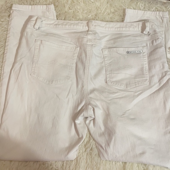 NWOT White Michael Kors jeans - Picture 6 of 10